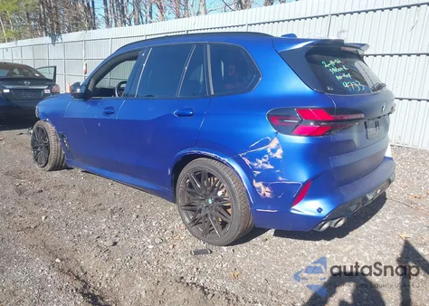 2025 BMW X5 M Competition z USA, uszkodzony, nr VIN 5YM13ET05S9Y79733